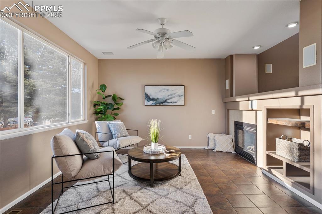 Image 12 of 28: The views from every window on the back of this house make living and enter