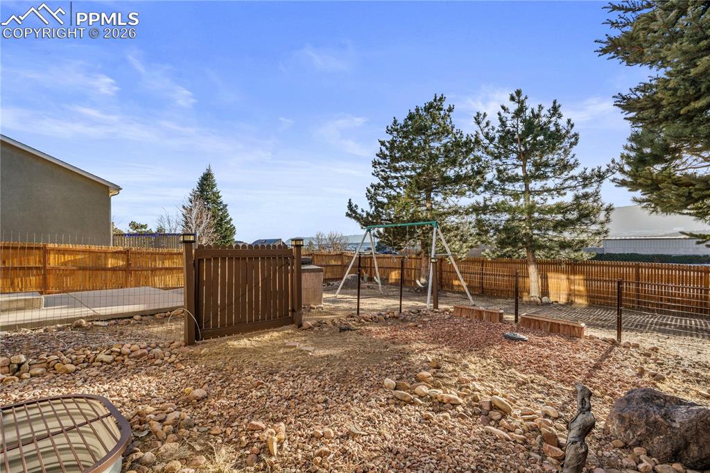 Image 27 of 28: A dog run is convenient and useful.