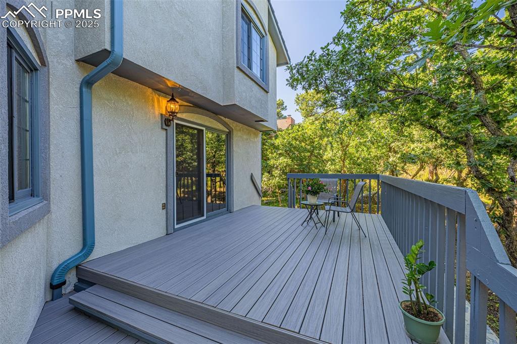 Image 18 of 26: Full length back deck