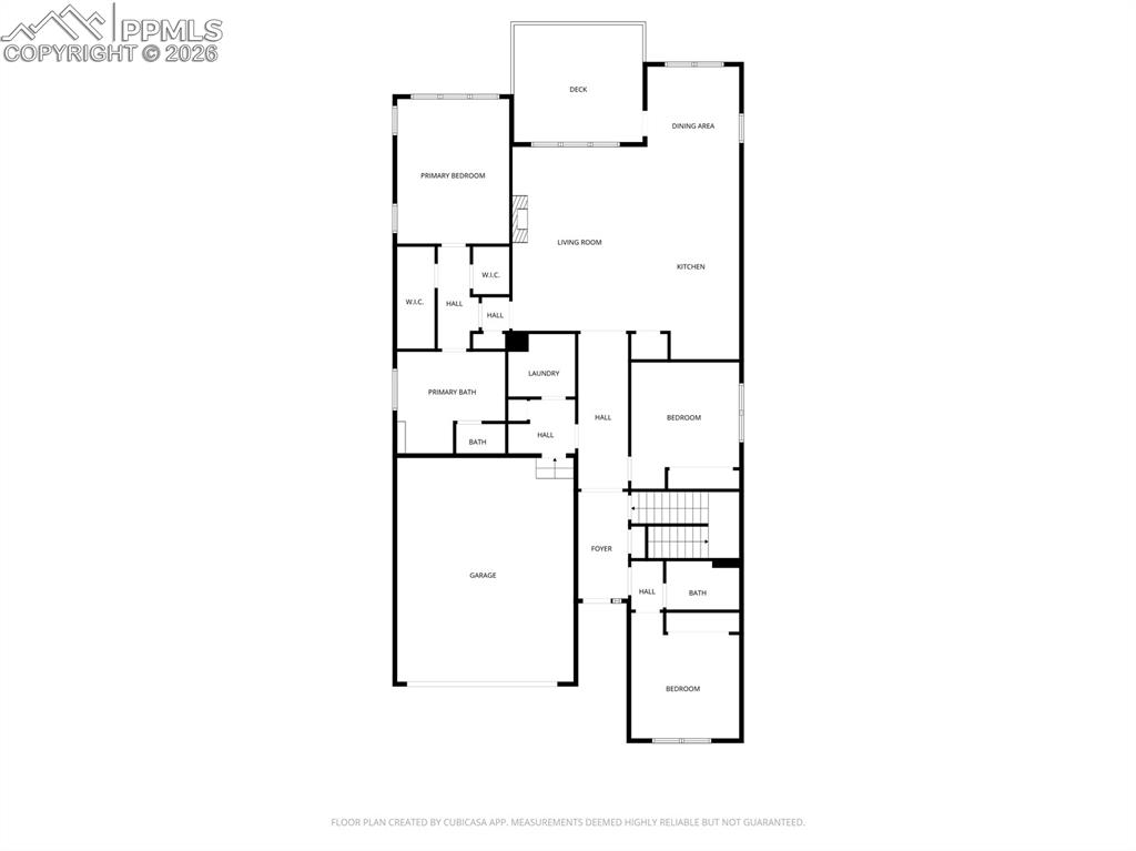 Image 38 of 39: Main Level Floor Plan