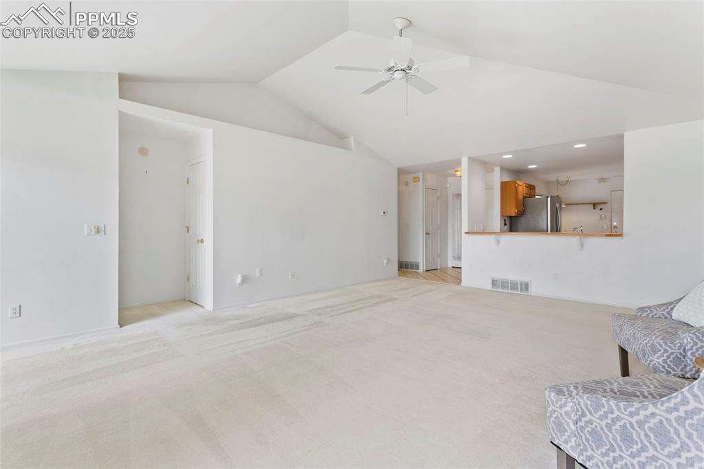 Image 11 of 38: Open Concept Dining and Living Rooms!