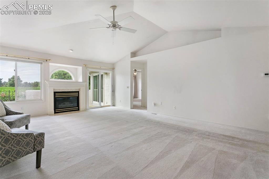 Image 12 of 38: Vaulted Ceiling!