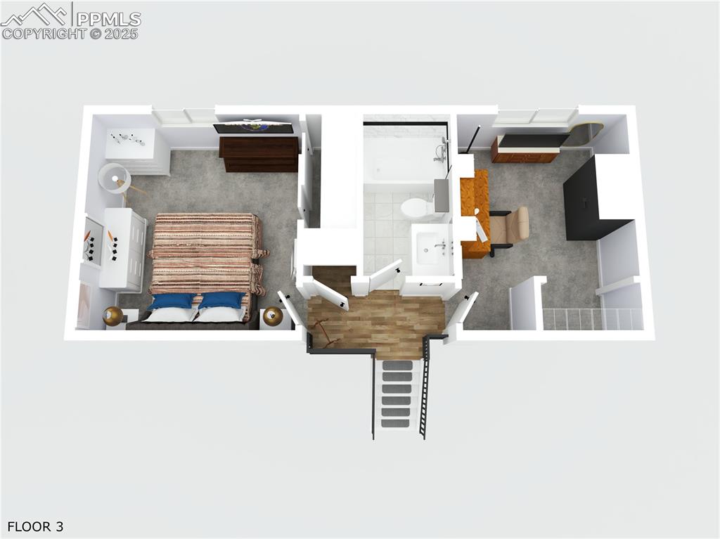 Image 35 of 36: upper level 3d