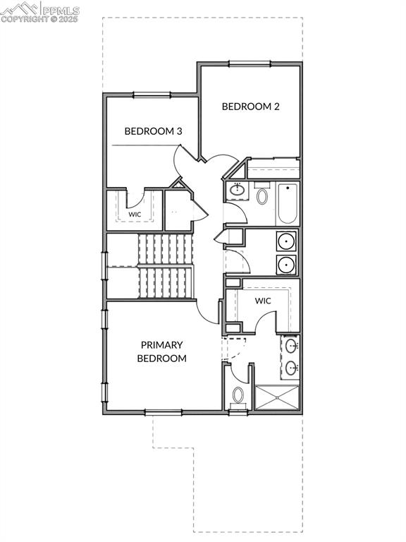 Image 20 of 20: Upper Level Floor Plan