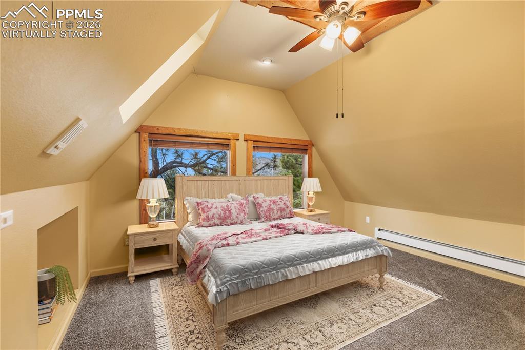 Image 30 of 39: Upper Level Bedroom 3 - Virtually Staged