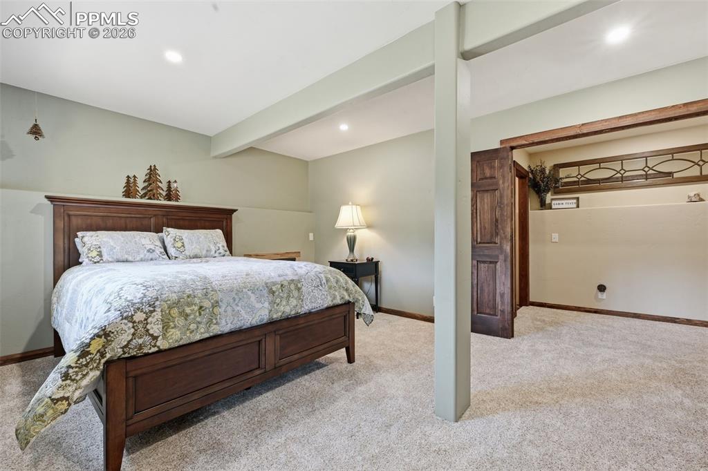 Image 37 of 50: Hanging curtains offer guests privacy during their visit, but doesn