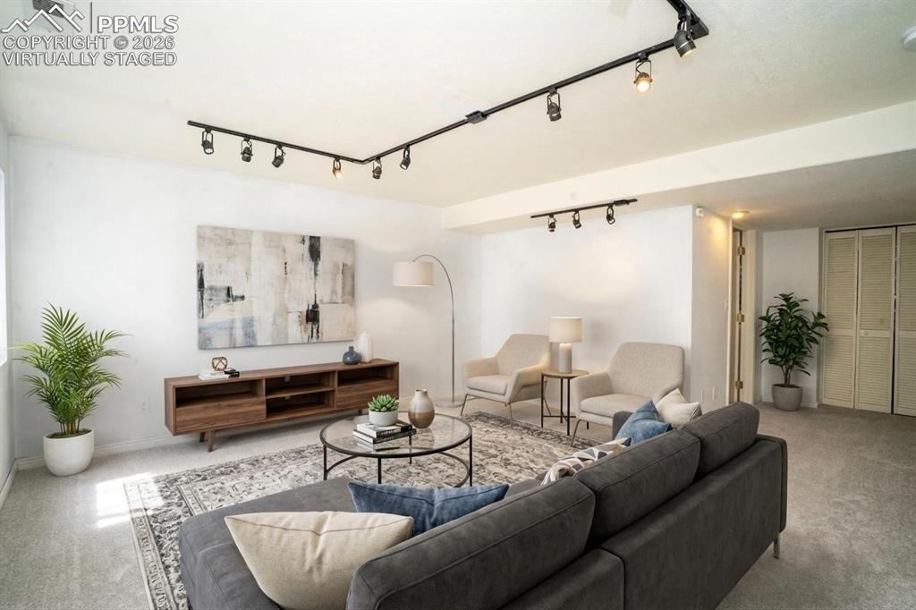 Image 30 of 43: Virtually staged, basement