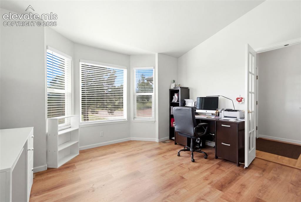 Image 16 of 44: Bright home office