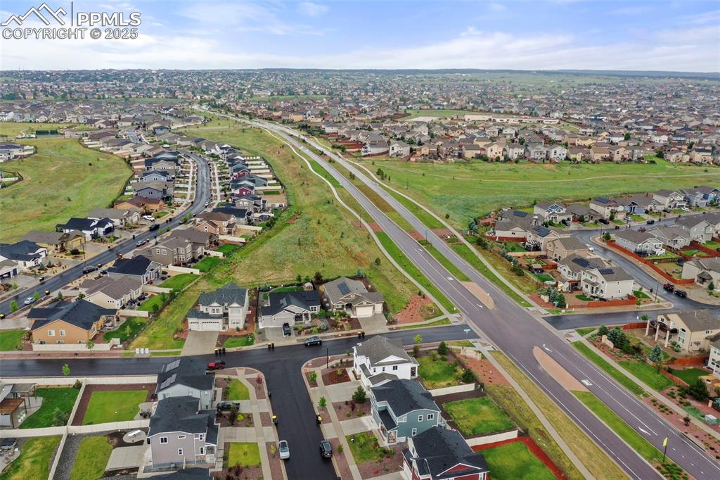 Image 49 of 50: Aerial view of property