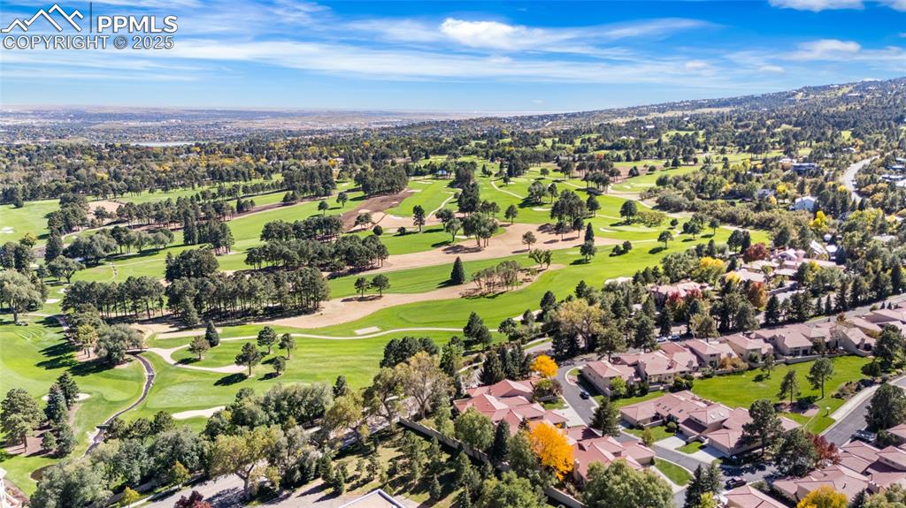Image 2 of 36: Broadmoor Golf Course Views From The Back Patio