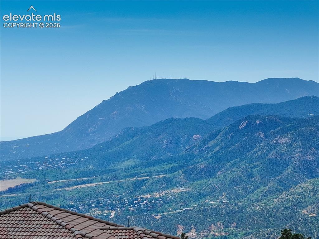 Image 7 of 11: View south to Cheyenne Mountain