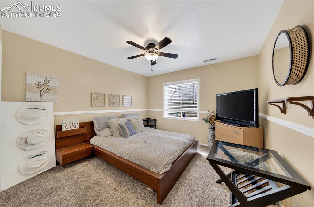 Image 18 of 37: Secondary Bedroom in the Basement