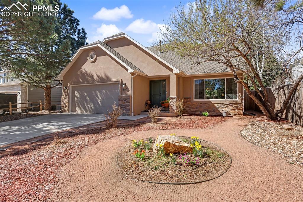 Caption: Front of Structure