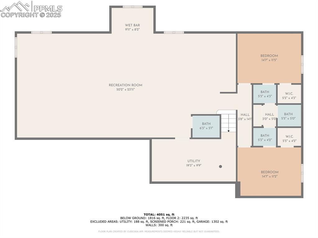 Image 44 of 50: Basement floor plan