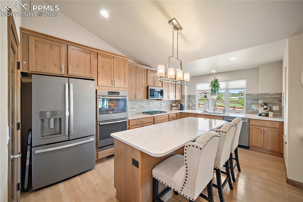 Image 9 of 50: Matte finished SS appliances.