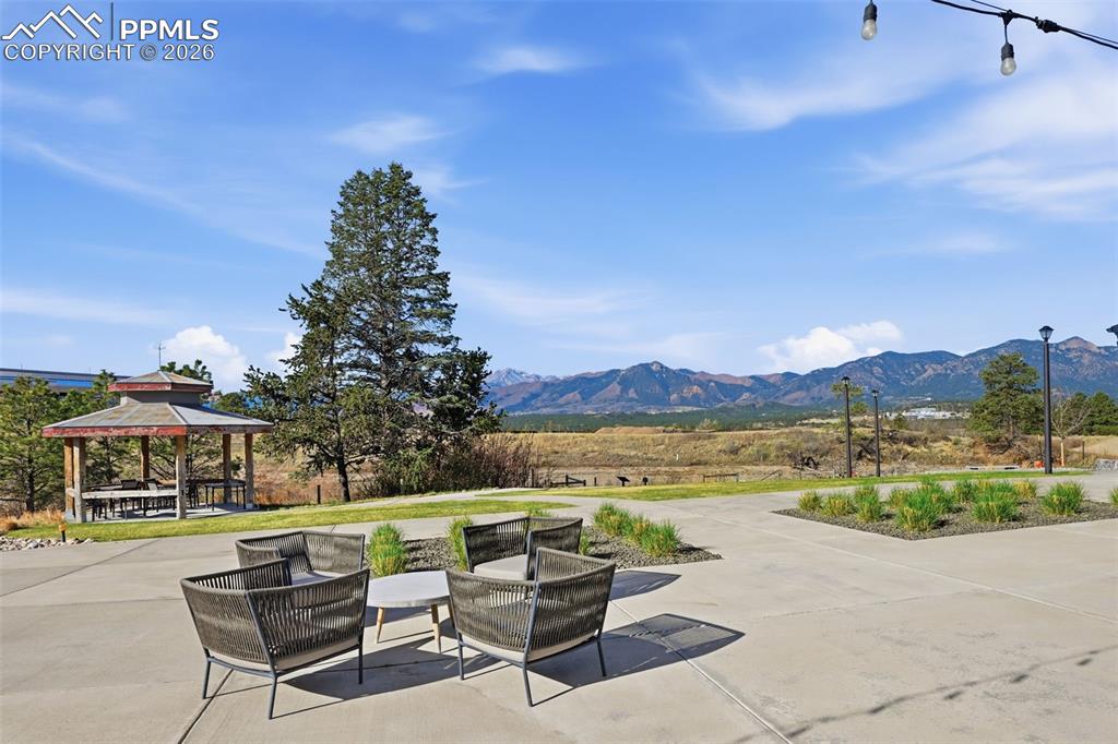 Image 44 of 47: Views of pikes peak from the rec center