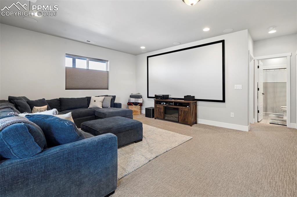 Image 35 of 47: Media Room