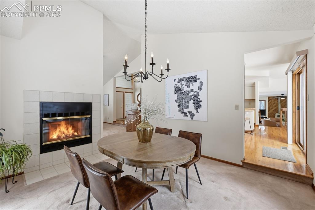 Image 15 of 45: Connects to kitchen and living room!