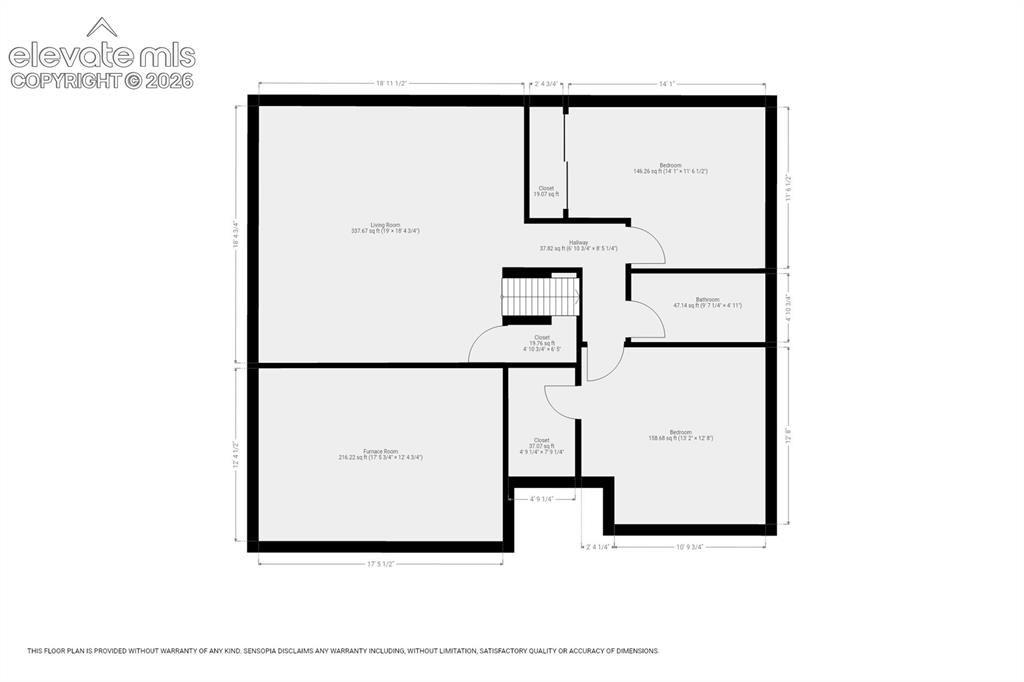 Image 38 of 38: Basement Floor Plan