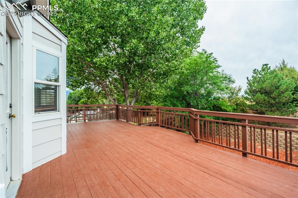 Image 11 of 34: View of wooden deck