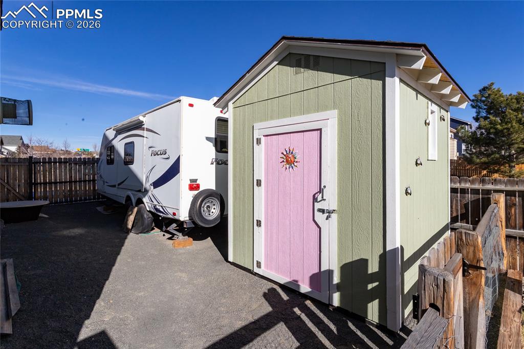 Image 35 of 47: Shed & "Toy" space