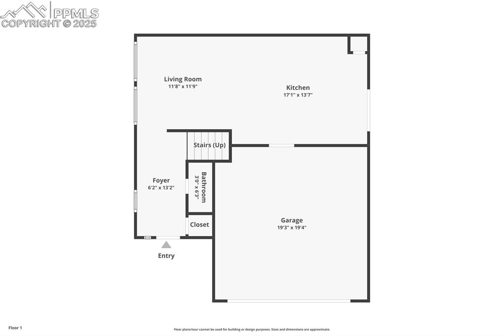 Image 48 of 50: View of floor plan / room layout