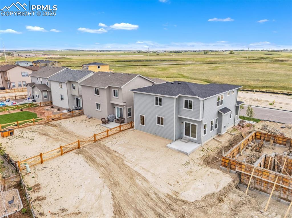 Image 39 of 39: Aerial perspective of suburban area