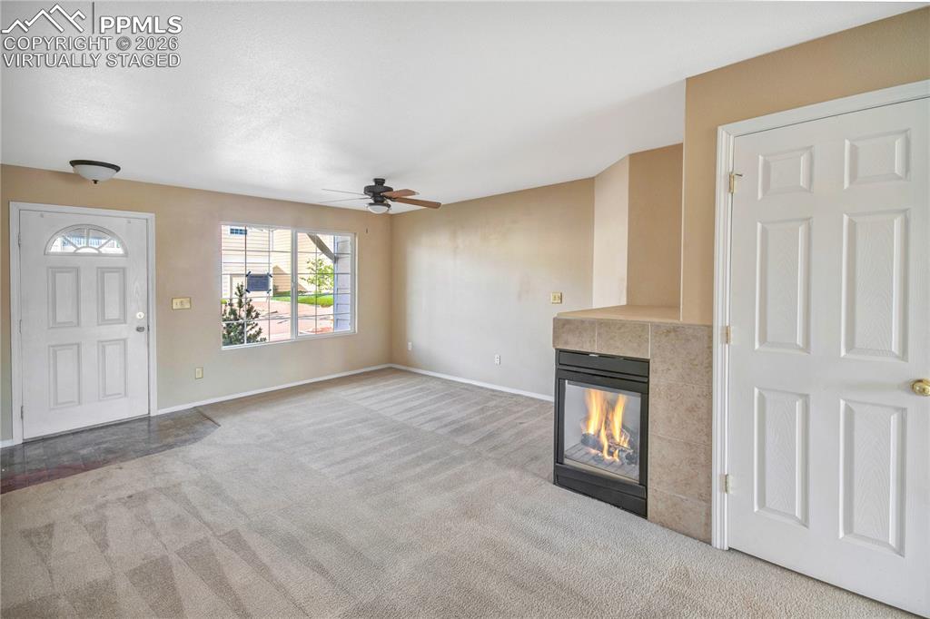 Image 15 of 31: Virtually staged flame