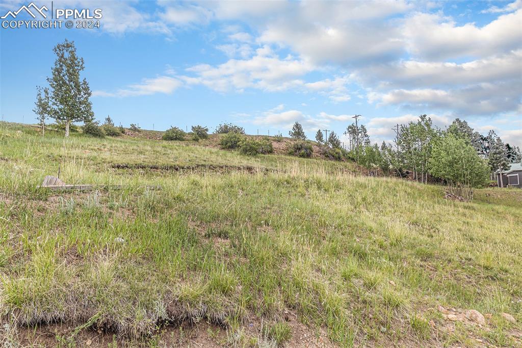 Image 9 of 19: View while on property looking east towards Hayden Street