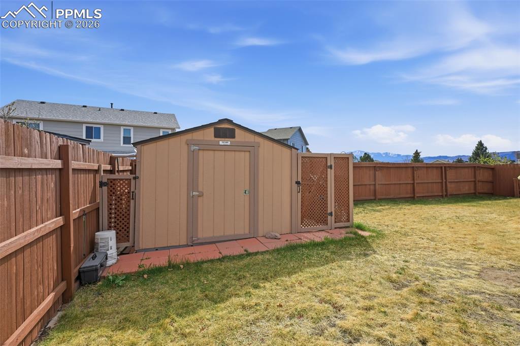 Image 32 of 39: Storage shed