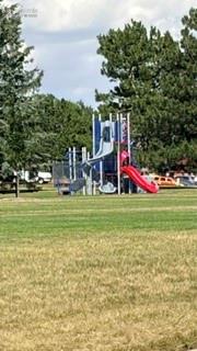 Image 46 of 50: Park has kids slide