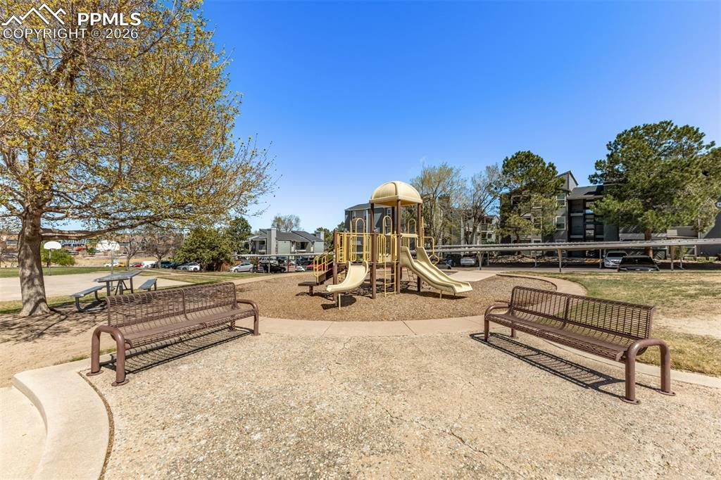 Image 24 of 25: Thoughtfully designed community space features a centrally located gazebo w