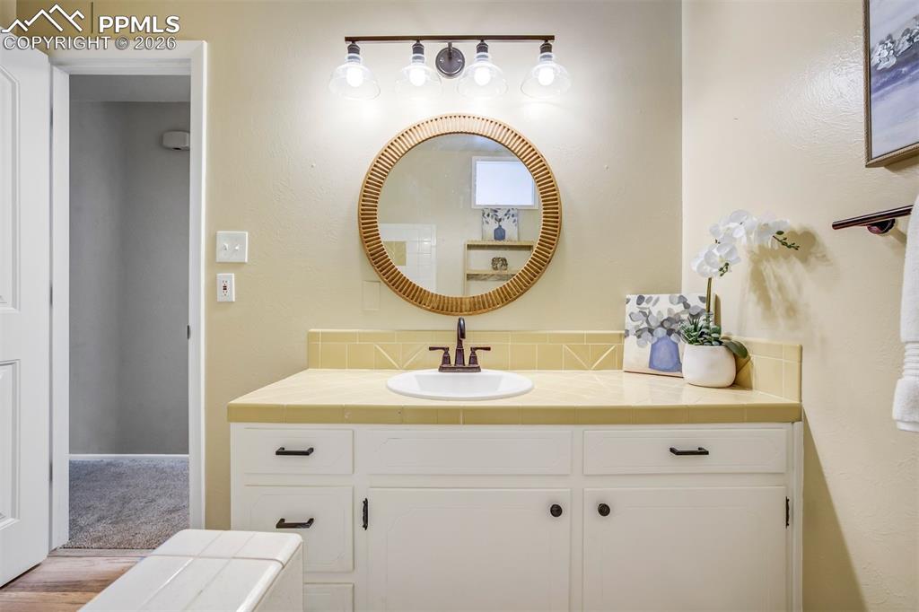 Image 24 of 37: Newer floor and fresh paint