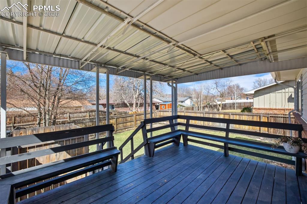 Image 33 of 37: Newer fence for privacy