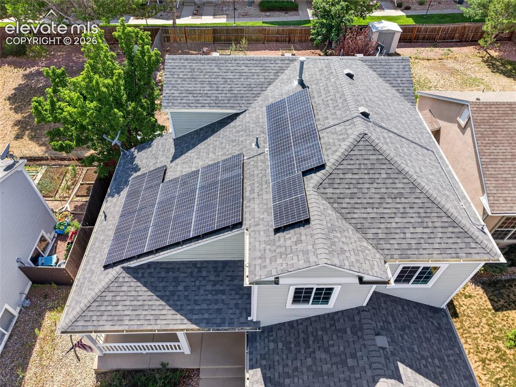 Image 24 of 30: Owned solar panels!