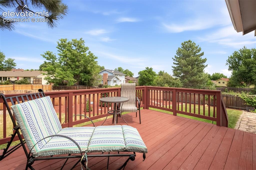 Image 34 of 39: Views off the deck