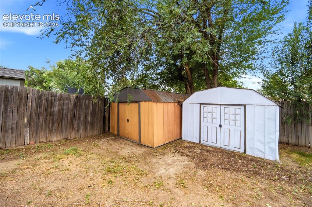 Image 34 of 47: 2 Storage sheds for extra storage.
