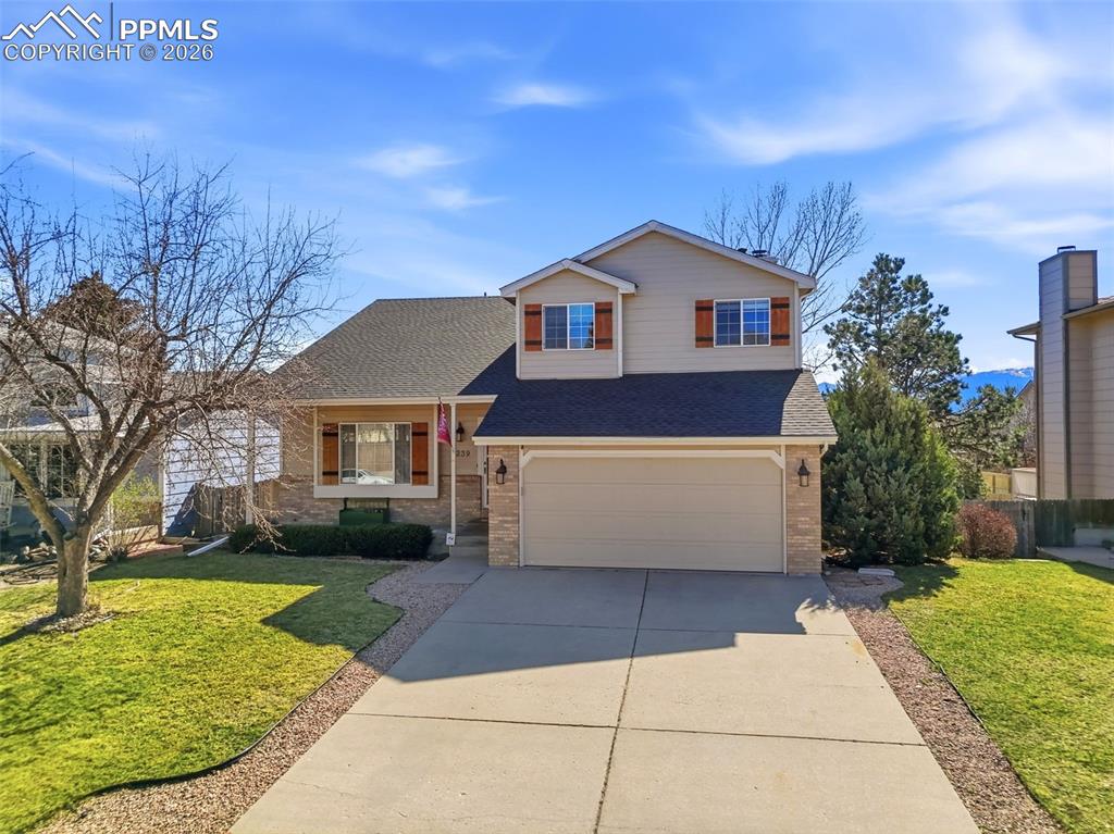 Caption: Front of Structure