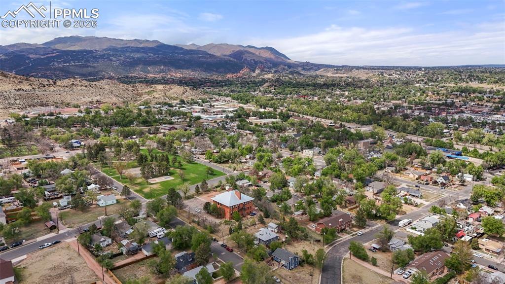 Image 28 of 29: Red Rocks open Space is a few blocks West.