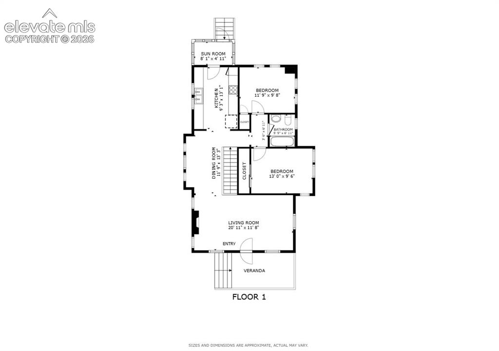 Image 21 of 22: Floor plan - main level