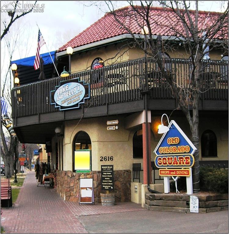 Caption: Center Building