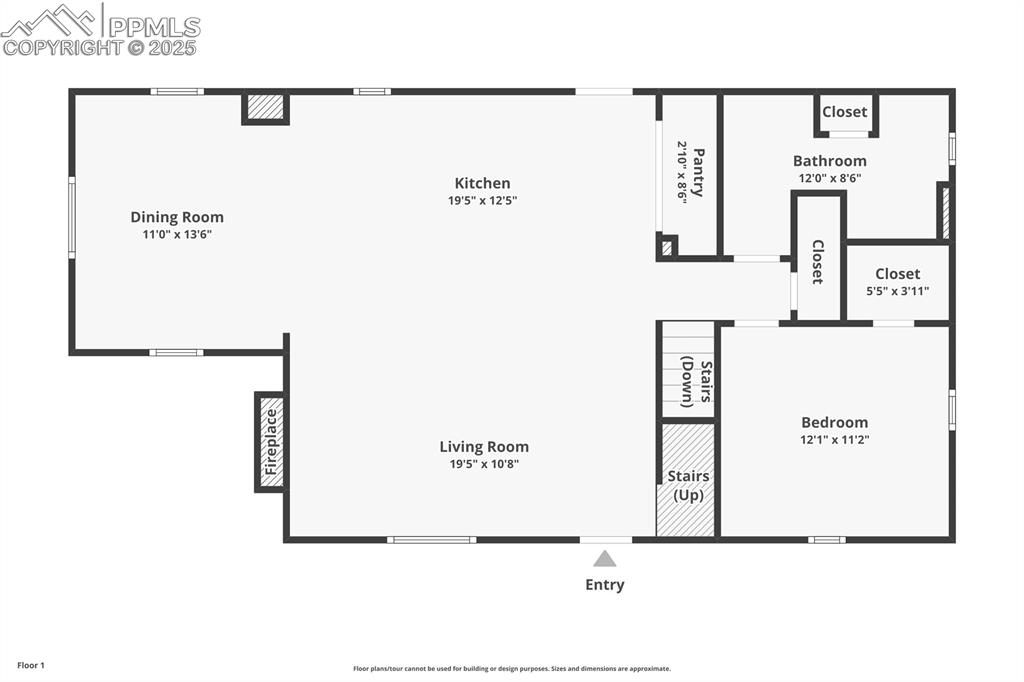 Image 38 of 48: Main Level Floor Plan