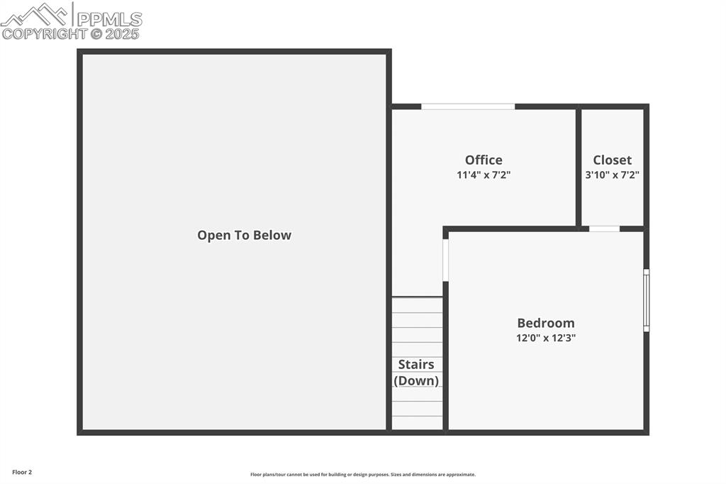 Image 39 of 48: Upstairs Level Floor Plan