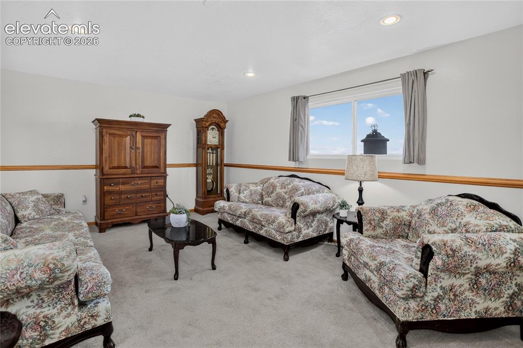 Image 13 of 25: Family room - lower level