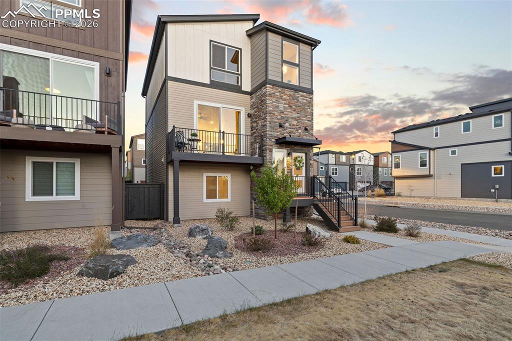Image 1 of 37: This Midtown Collection row home is on the end of the block for the best pr