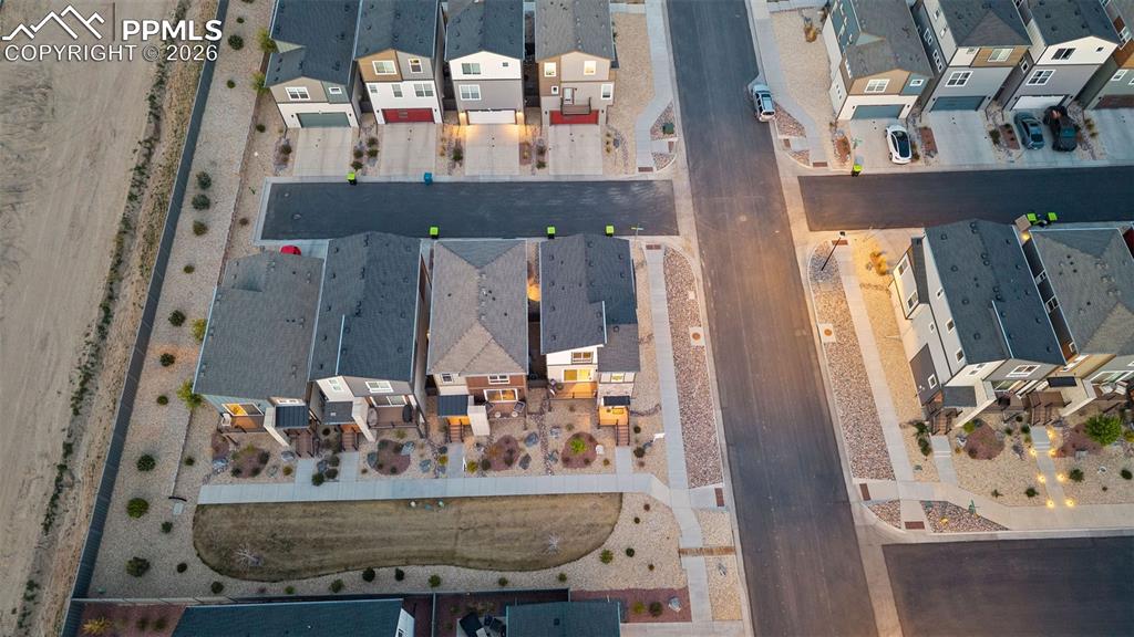 Image 30 of 33: This home is on the exterior of the row for better views, light and privacy