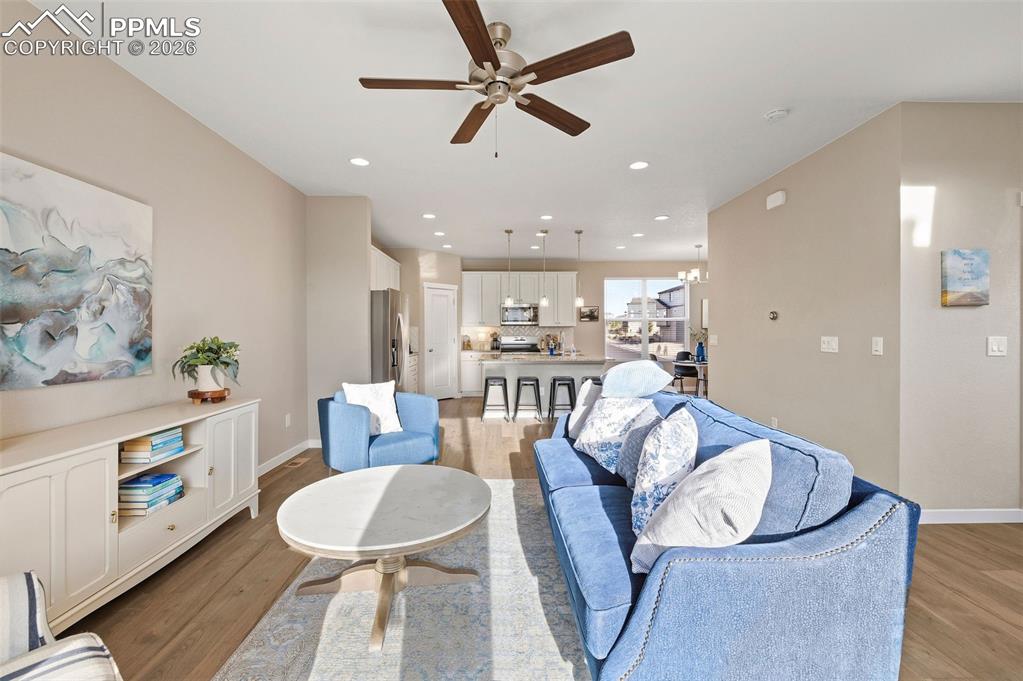 Image 9 of 37: Colorado winters are no match for the sunlight you get in this home. Enjoy