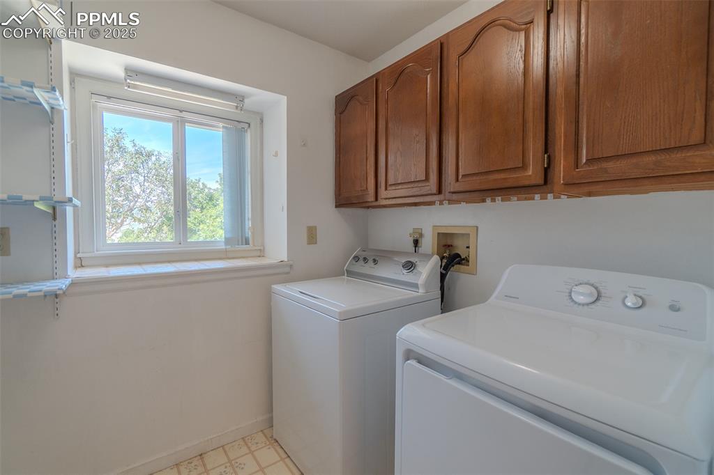 Image 29 of 48: Laundry on main with washer and dryer included