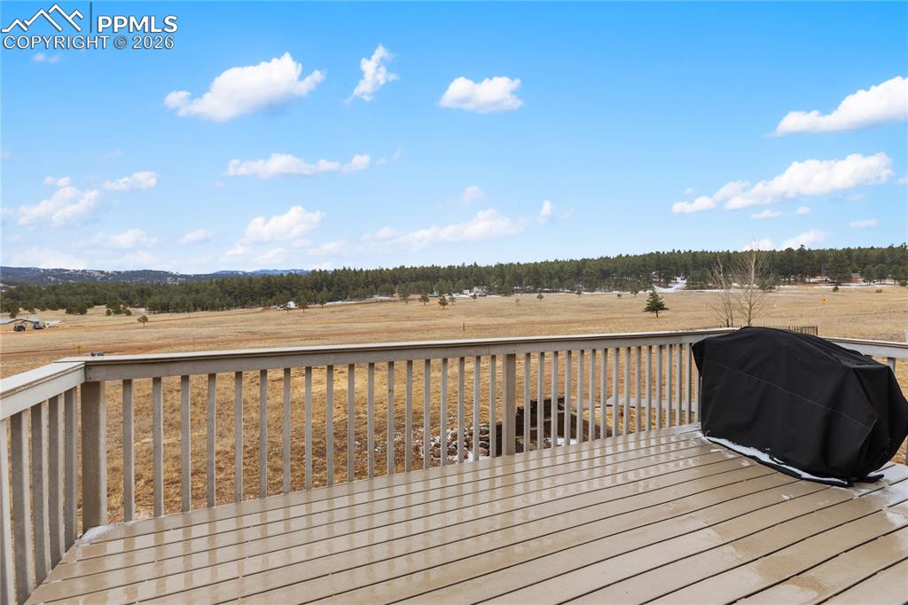 Image 32 of 42: The view from the deck!