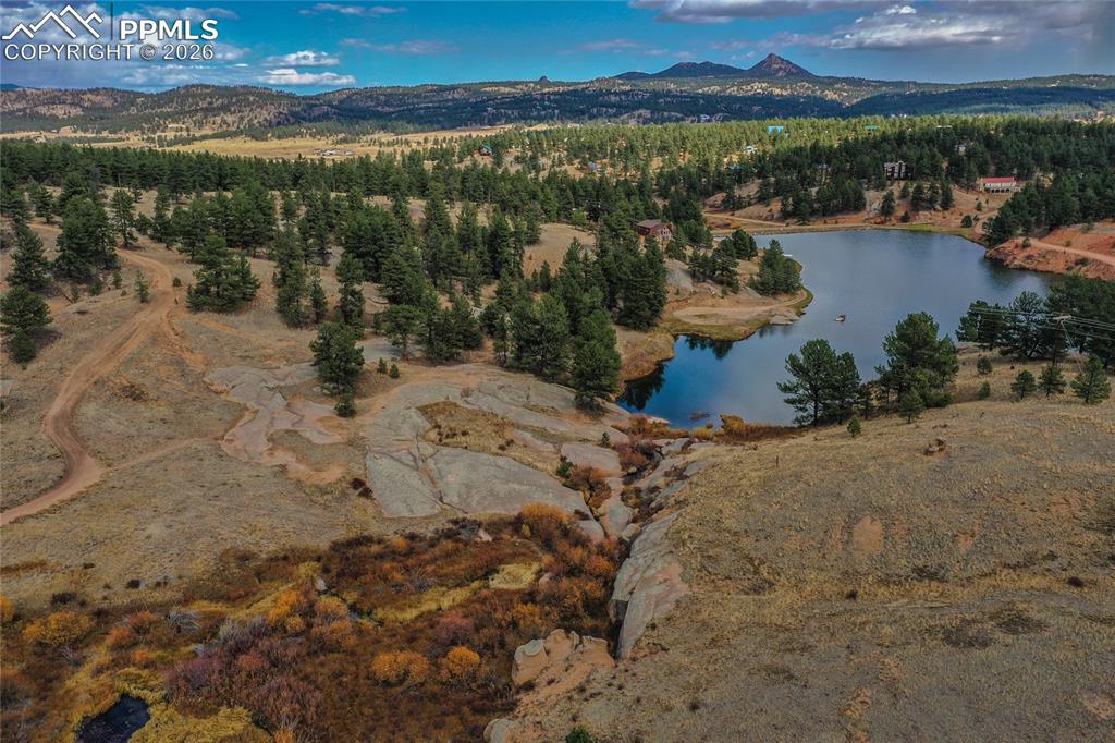 Image 35 of 42: The private, stocked lake with fishing access!